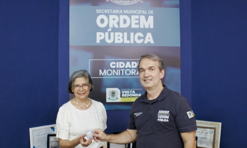 Ordem Pública cria bótons para fortalecer o combate à violência aos idosos em Volta Redonda